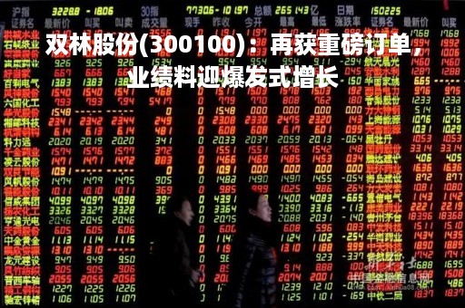 双林股份(300100)：再获重磅订单，业绩料迎爆发式增长