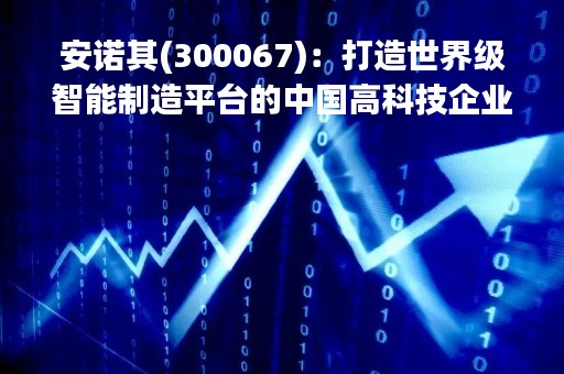 安诺其(300067)：打造世界级智能制造平台的中国高科技企业