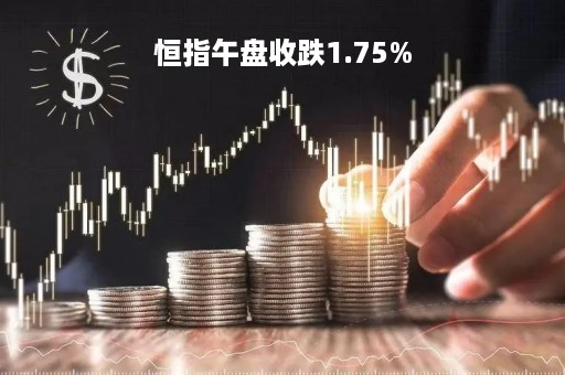 恒指午盘收跌1.75%