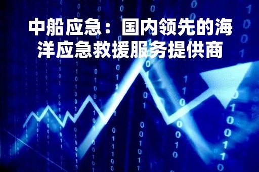 中船应急：国内领先的海洋应急救援服务提供商