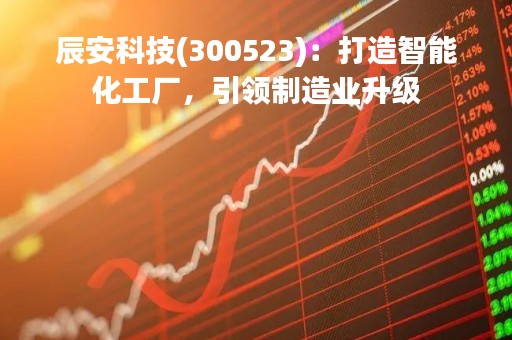 辰安科技(300523)：打造智能化工厂，引领制造业升级