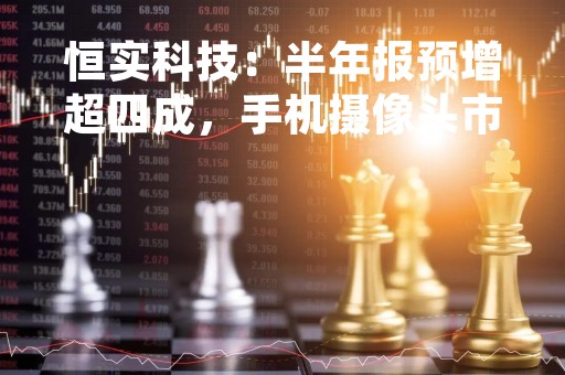 恒实科技：半年报预增超四成，手机摄像头市场前景广阔