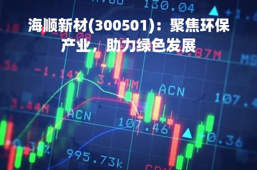 海顺新材(300501)：聚焦环保产业，助力绿色发展