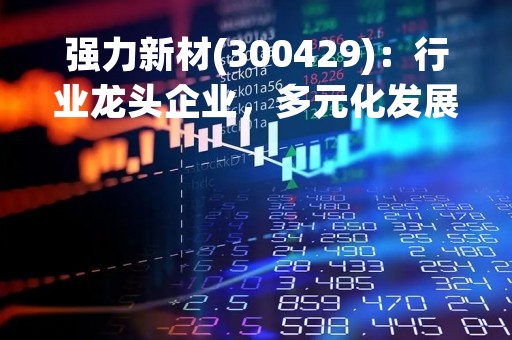 强力新材(300429)：行业龙头企业，多元化发展助力未来增长