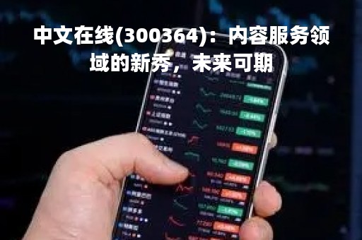 中文在线(300364)：内容服务领域的新秀，未来可期