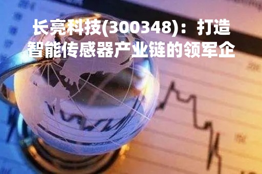 长亮科技(300348)：打造智能传感器产业链的领军企业