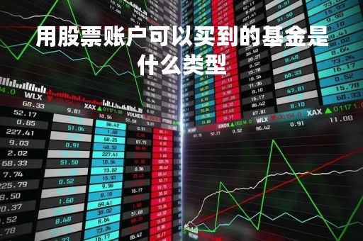 用股票账户可以买到的基金是什么类型