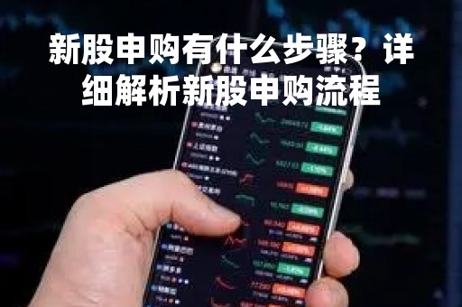 新股申购有什么步骤？详细解析新股申购流程