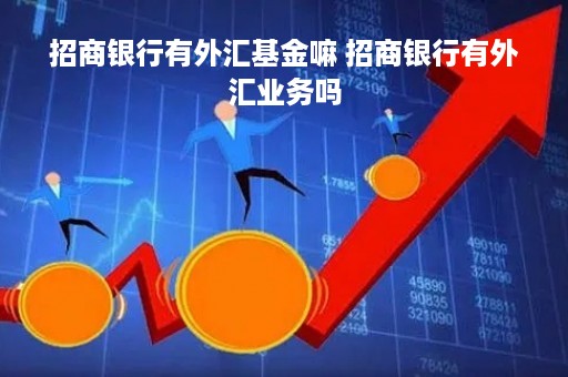招商银行有外汇基金嘛 招商银行有外汇业务吗
