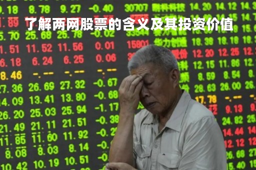 了解两网股票的含义及其投资价值