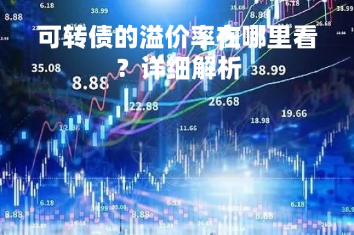 可转债的溢价率在哪里看？详细解析