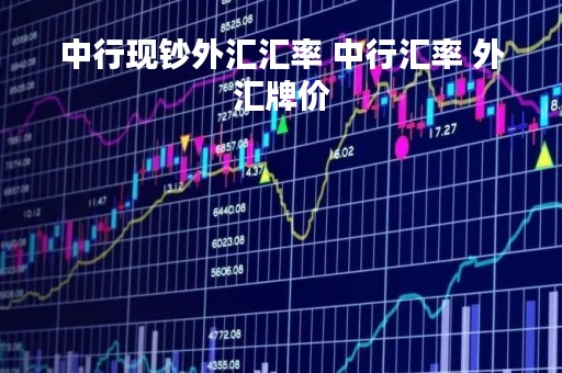 中行现钞外汇汇率 中行汇率 外汇牌价