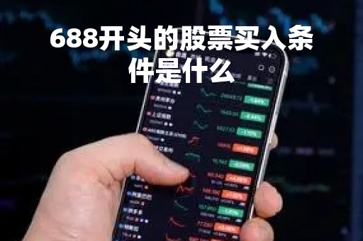 688开头的股票买入条件是什么