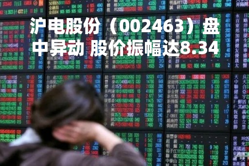 沪电股份（002463）盘中异动 股价振幅达8.34% 跌6.93% 报20.41元（05-04）