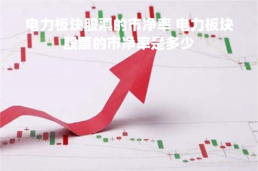 电力板块股票的市净率 电力板块股票的市净率是多少