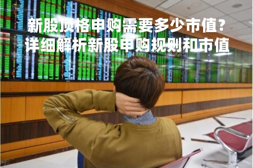 新股顶格申购需要多少市值？详细解析新股申购规则和市值计算方法
