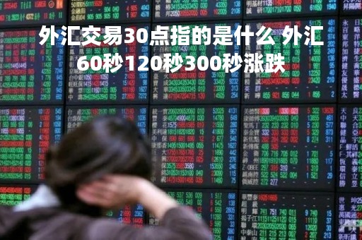 外汇交易30点指的是什么 外汇60秒120秒300秒涨跌