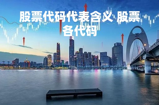 股票代码代表含义 股票各代码