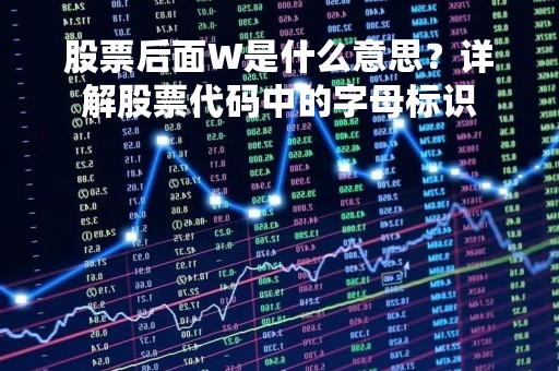 股票后面W是什么意思？详解股票代码中的字母标识