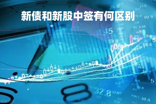 新债和新股中签有何区别