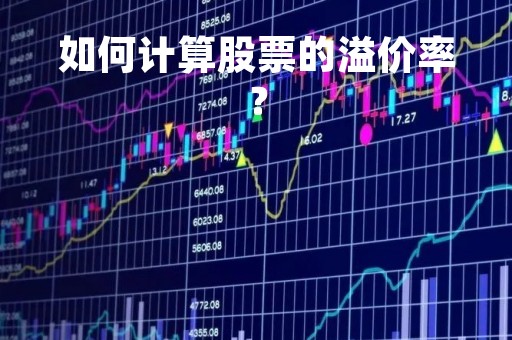 如何计算股票的溢价率？
