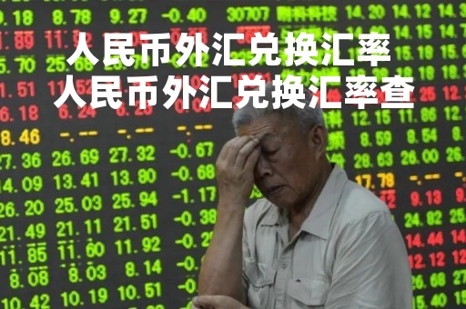 人民币外汇兑换汇率 人民币外汇兑换汇率查询