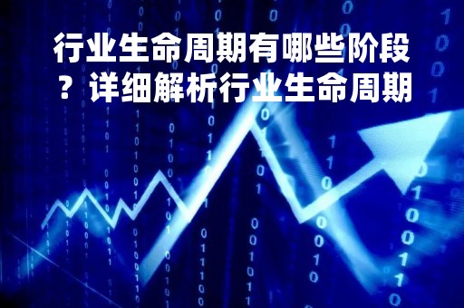 行业生命周期有哪些阶段？详细解析行业生命周期理论