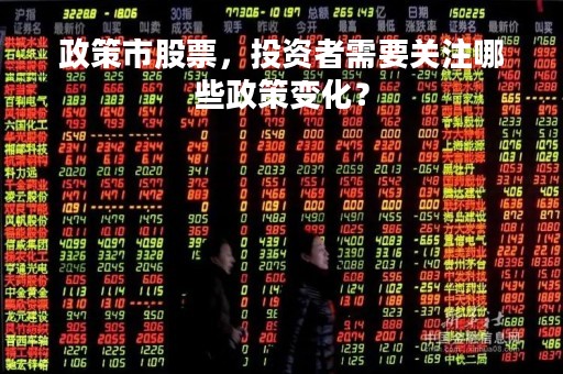政策市股票，投资者需要关注哪些政策变化？