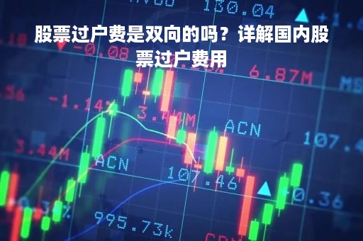 股票过户费是双向的吗？详解国内股票过户费用