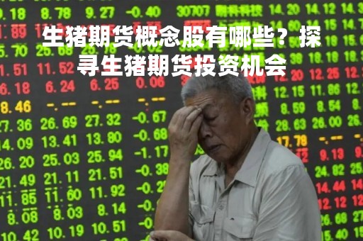 生猪期货概念股有哪些？探寻生猪期货投资机会