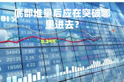 底部堆量后应在突破哪里进去？