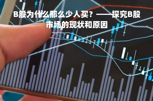 B股为什么那么少人买？——探究B股市场的现状和原因