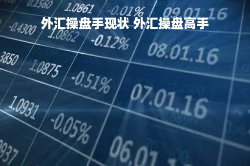 外汇操盘手现状 外汇操盘高手