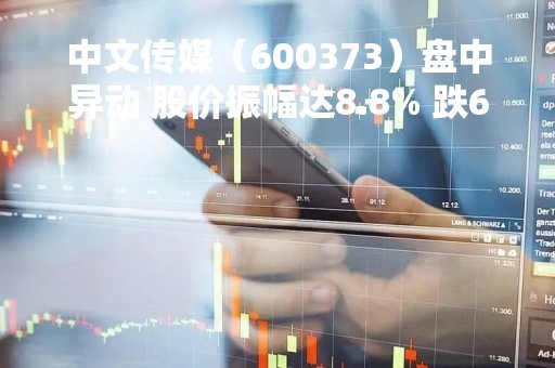 中文传媒（600373）盘中异动 股价振幅达8.8% 跌6.11% 报18.41元（05-05）