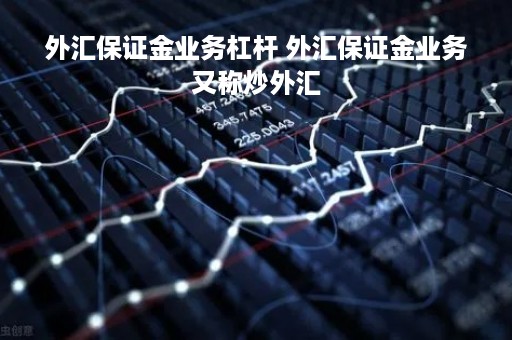 外汇保证金业务杠杆 外汇保证金业务又称炒外汇