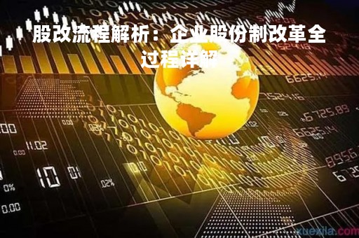 股改流程解析：企业股份制改革全过程详解