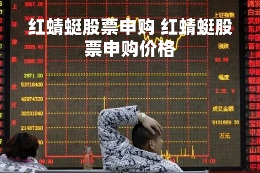 红蜻蜓股票申购 红蜻蜓股票申购价格