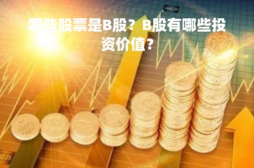 哪些股票是B股？B股有哪些投资价值？