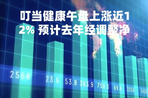 叮当健康午盘上涨近12% 预计去年经调整净亏损同比收窄不少于50%