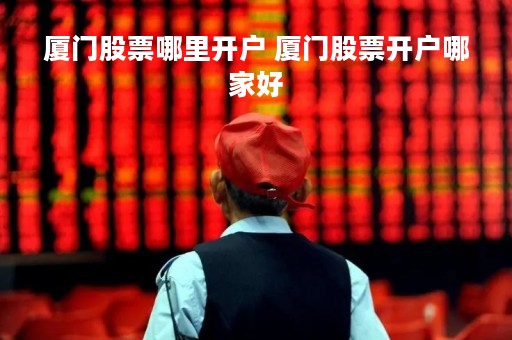 厦门股票哪里开户 厦门股票开户哪家好