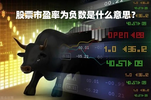 股票市盈率为负数是什么意思？