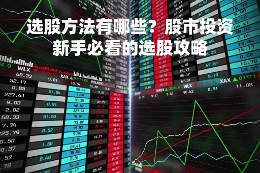 选股方法有哪些?股市投资新手必看的选股攻略