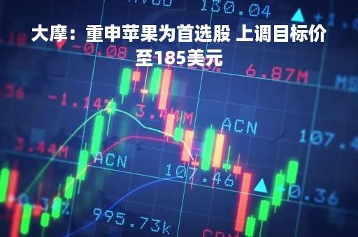大摩：重申苹果为首选股 上调目标价至185美元
