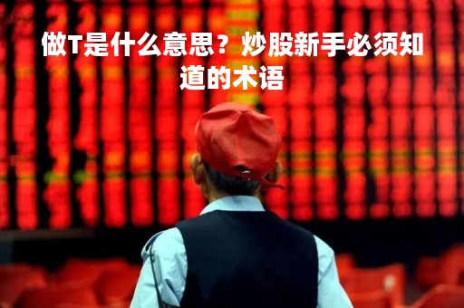 做T是什么意思？炒股新手必须知道的术语