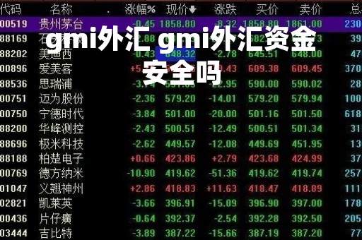gmi外汇 gmi外汇资金安全吗