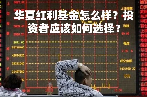 华夏红利基金怎么样？投资者应该如何选择？
