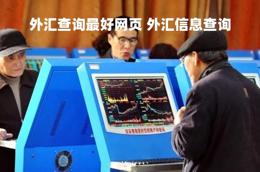 外汇查询最好网页 外汇信息查询