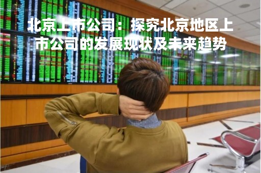 北京上市公司：探究北京地区上市公司的发展现状及未来趋势