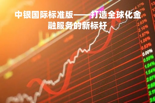 中银国际标准版——打造全球化金融服务的新标杆