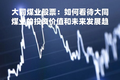 大同煤业股票：如何看待大同煤业的投资价值和未来发展趋势